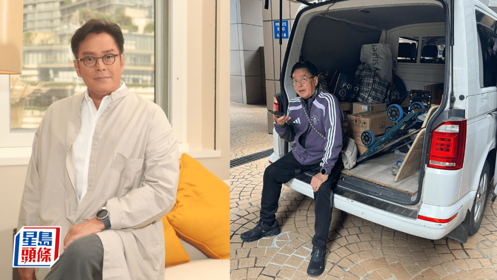 75歲譚詠麟變跟車工人？ 貨Van尾箱塞滿紙箱挺巨腩送貨只為一事 被讚親民貼地毫無巨星架子