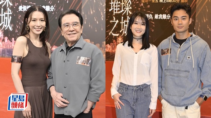 璀璨之城丨陳煒姜大衛爆暴力畫面黑白處理 潘靜文遺憾冇同張智霖做對手。