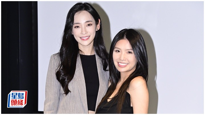 陳楨怡與林芊瑩份屬好友，當然要到場支持。