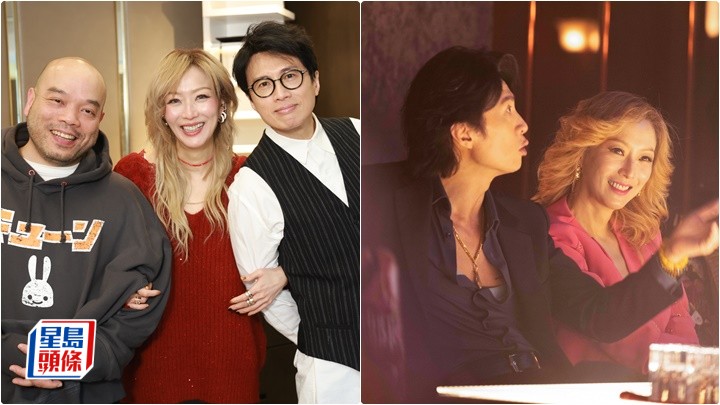 鄭秀文爆初時並非演霸氣夜總會經理  拍喊戲感動全場  黃子華忍口拍半裸戲獲封最頂級阿叔身形