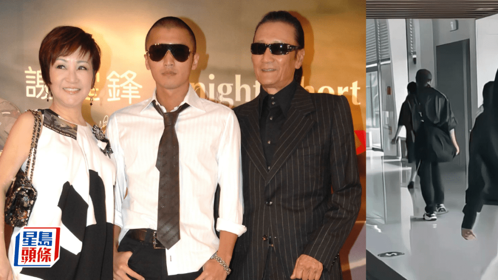 謝賢離世丨謝霆鋒喪父後首現身  全黑打扮抵青島準備演唱會 日前為父處理後事緊急返港
