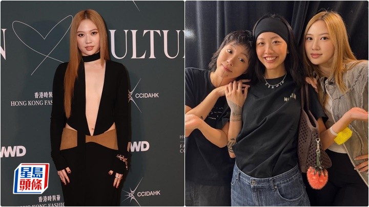 甄濟如Deep V貼身晚裝驚喜現身 明年音樂計劃多 為好友康堤新歌作曲：幾適合佢Style