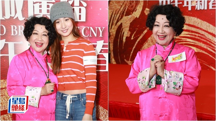 鍾柔美現身新城團拜拒受訪 薛家燕新年豪派12萬利是 爆朋友去年𢭃利是後中六合彩