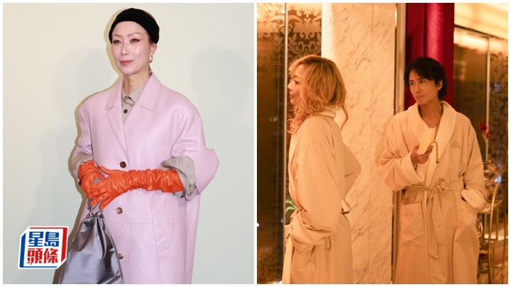 鄭秀文與黃子華合作極速找到默契   為《夜王》加料自爆墊雙層胸墊   代歌迷發言期待老公許志安新歌