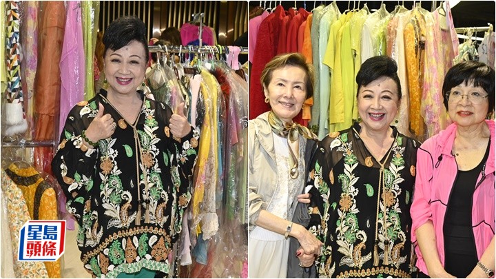 薛家燕舉行二手服裝義賣  獲圈中老友力撐  爆孫仔與陳彥行愛女同班