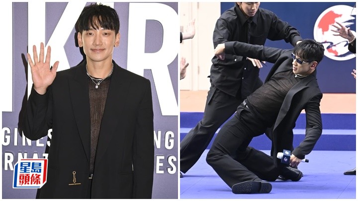 RAIN跳唱多首快歌為賽事熱身  大讚伊健好演員望有機會合作