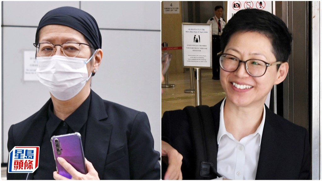 六女周薇薇（右）形容，长姐周莉莉（左）「睇重权力同面子」，慨叹「唔知佢点解要打依场官司 」。何君健摄