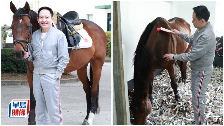 向展鵬誓要養「阿B」終老  為愛駒月花4萬都覺值得丨名人雜誌