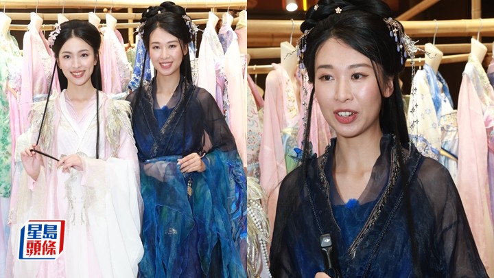 楊媛媛穿漢服變美人想拍古裝劇 顏懿菲盼奪三甲成最佳碩士畢業禮物。。