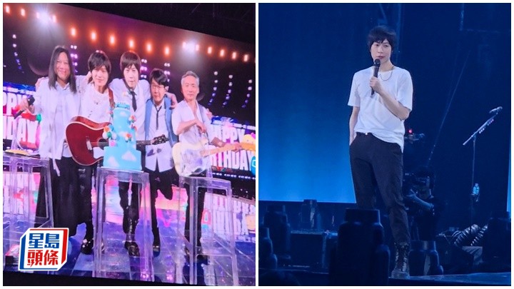 五月天与歌迷合唱生日歌庆祝成团日   重申明年或不再来港开骚    五度encore阿信离台前狂派飞吻