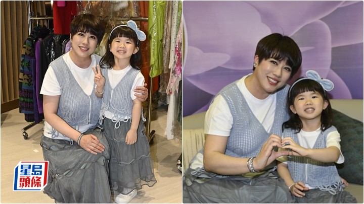 陳彥行首次帶囡囡現身  重返幕前首要任務係瘦身  尊重丈夫低調意願