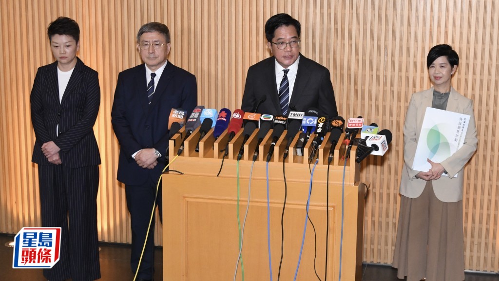 政府交代大埔宏福苑宏志閣後續安排。何君健攝