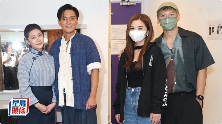 楊明首演出舞台劇太緊張未有上癮 張慧儀試過「遊魂」忘記接對白? 蔡卓妍、關智斌前來捧場