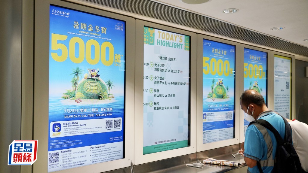 六合彩︱5000萬暑期金多寶攪珠結果出爐  