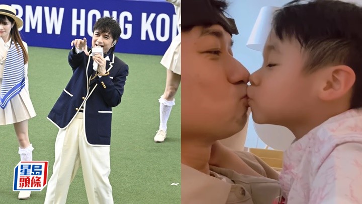 古巨基自認是貼身父帶K2仔去小學面試 兒子表演慾強未能上台即爆喊