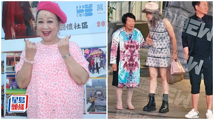 薛家燕今日（3日）到荔枝角出席善款移交儀式。