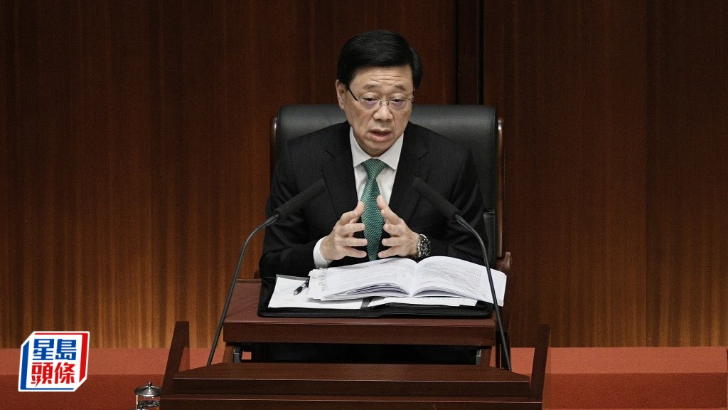 特首李家超出席立法會答問會。陳浩元攝