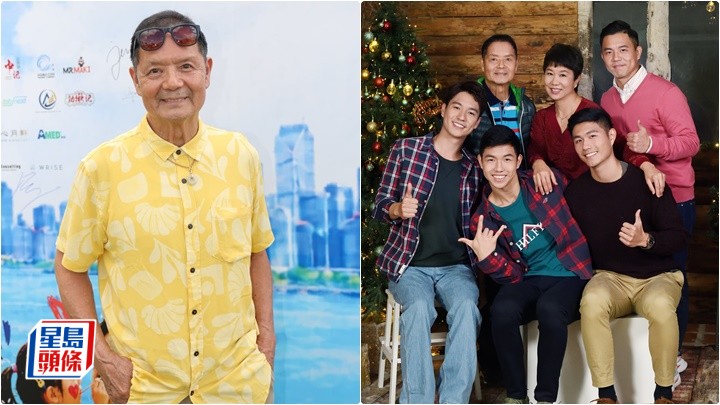 吳大強與家人慶祝父親節  不介意囝囝成為「多仔公」：我會幫手湊