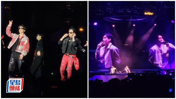 韓國男團Super Junior(SJ)成員東海及銀赫組成的小分隊D&E,昨日起一連兩日在戶外舉行巡迴演出的香港場。