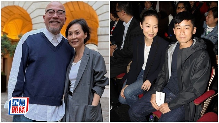 57歲彭羚素顏會好友黃偉文  零濾鏡自信曬魚尾紋  網民大讚優雅地老去