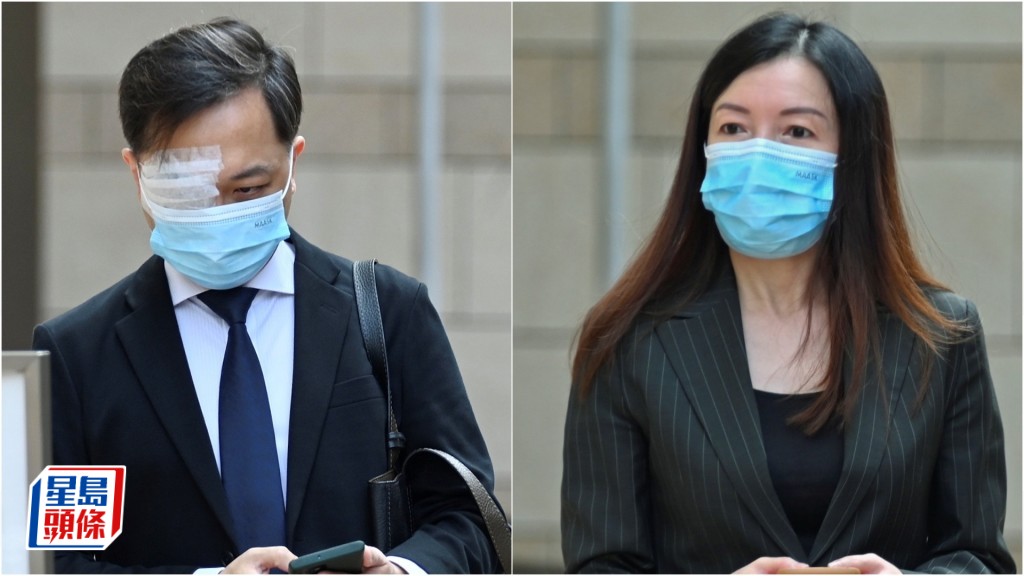 左起黃偉寧和黎偉祈上訴遭駁回。資料圖片