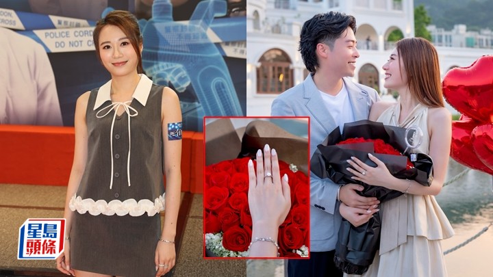 王菲獲太子爺男友船上求婚感動到眼濕濕預感好事呢排會發生 對鑽戒大細滿意。