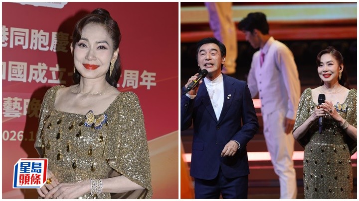 鄺美雲久違與鍾鎮濤合唱   昔日多唱情歌今改唱「大眾歌」  多推廣愛國情懷