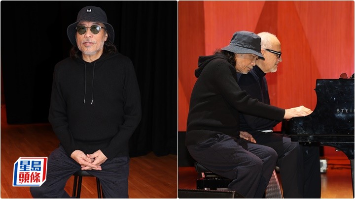 夏韶聲孖鋼琴家Danilo「四手聯彈」晒琴技 提醒觀眾帶定紙巾睇騷  憂戰火蔓延籲大家珍惜當下