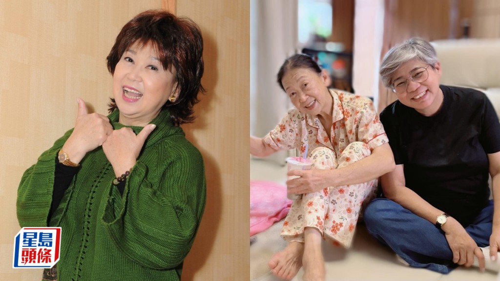 朱咪咪被「黑妹」李麗霞洩真實狀態生活照   罕脫假髮顯老態健康掀討論