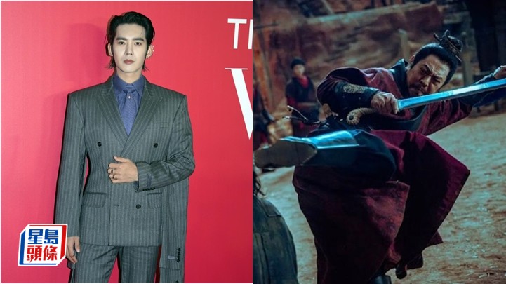 于適頻頻來港人氣高企 自爆片場向偶像李連杰偷師 遺憾《鏢人》未能交手。