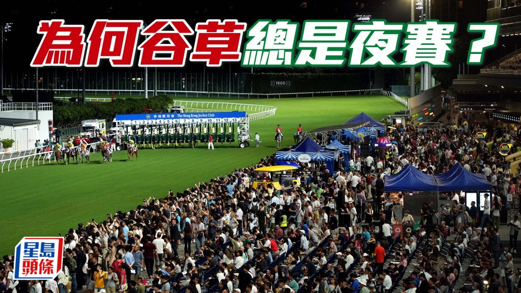  快活谷賽事幾乎全是夜賽，全季只有一次日賽，原因有二，一是沙田馬場始終是主場；二是賽馬略影響跑馬地交通，對居民不便。