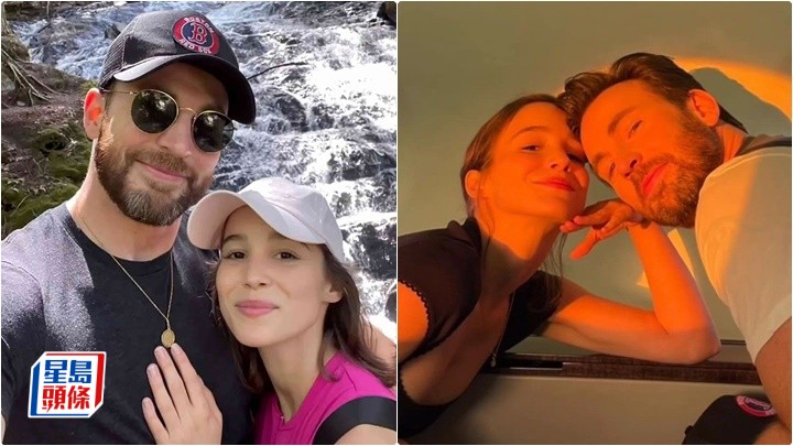 「美國隊長」Chris Evans榮升爸爸  與葡萄牙籍嬌妻Alba一索得女 