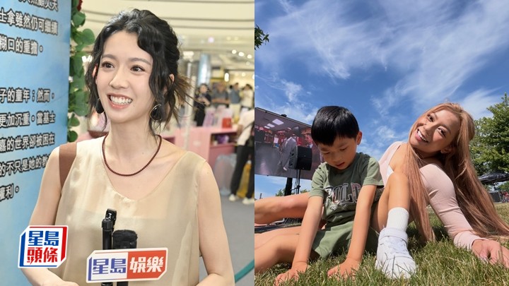 蔡思貝聞何雁詩「棄子」質疑即變人肉搖頭機 耍手擰頭避談：我唔知呀 。