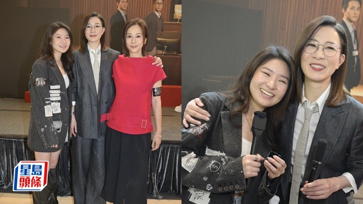 佘詩曼還原疑被粉絲扯跌始末  文頌嫻出山拍《正義女神》腳震  許惠菁續避談婚變傳言