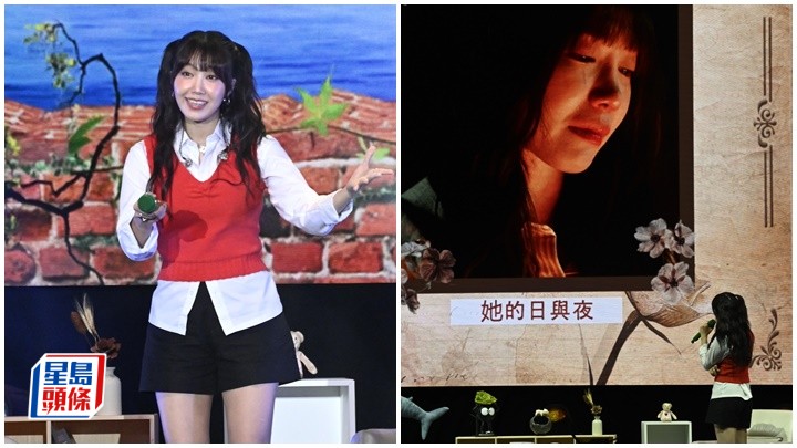 韓女團Apink主音鄭恩地昨晚在旺角麥花臣場館舉行兩場《2024 Eunji’s Bookstore》粉絲見面會。