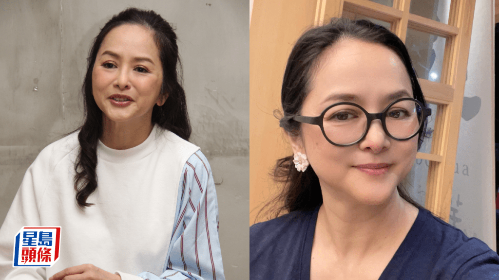  53歲葉蘊儀V臉近照曝光  皮膚緊緻告別招牌「包包面」   單親媽栽培出碩士子女