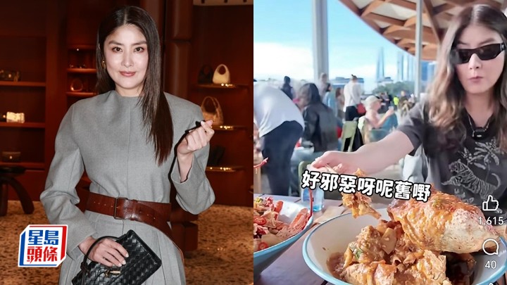 陳慧琳澳洲食蟹膏致中毒胸口痕癢：回港三次拔罐 萬個捨不得大仔將赴外國升讀心理學。