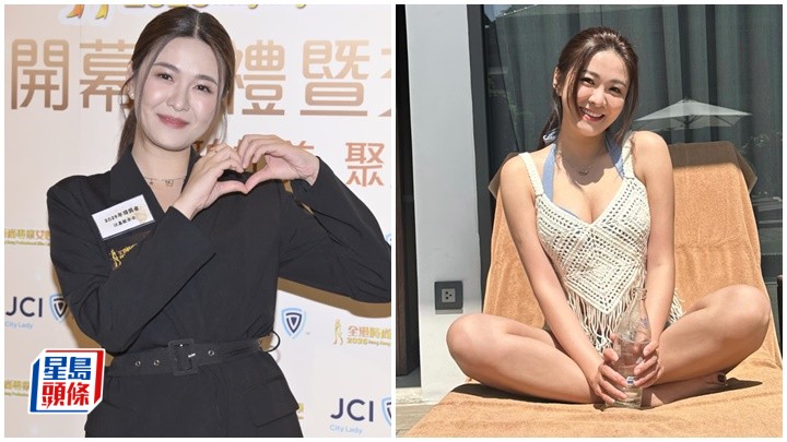 江嘉敏做義工被小朋友「攬大腿」不捨  對唱歌有興趣想挑戰出歌   澄清泰國泳照有著褲：冇做犯法事