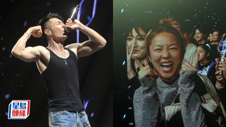 周柏豪啟德騷撩台下素顏鄭融合唱經典《一事無成》掀高潮  患病暴瘦搬酒店隔籬怕傳染女兒