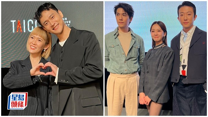 劉冠廷夫妻檔谷新劇  孫可芳爆老公抵港後入急症   陳意涵澄清與安心亞不和傳聞 : 都是開玩笑