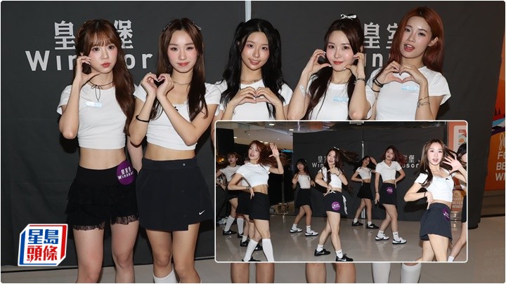 Idol Girls銅鑼灣表演獲粉絲打氣 Cindy邊訓練邊兼顧OL工作感吃力 14歲Tiffany被爆最為食