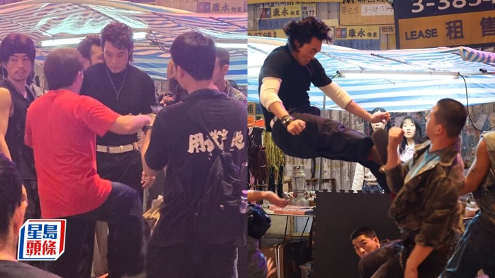 九龍城寨之終章丨胡子彤廟街飛身踢腿背脊撻地搏到盡 谷垣健治控每個細節教路改動作。