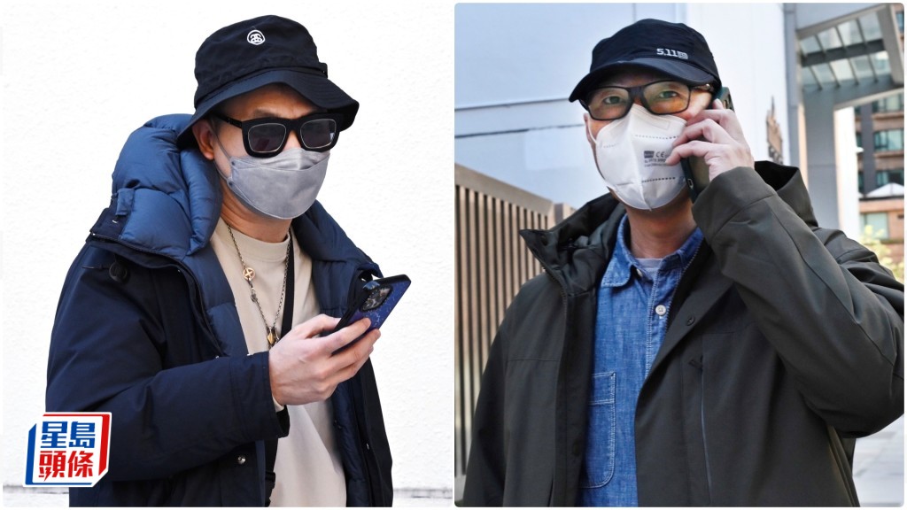 被告⾺绍云及杨冠永。资料图片