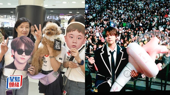 姜濤27歲生日應援活動攻陷銅鑼灣  姜糖體諒偶像壓力大打玻璃︰佢剖白心情對我哋有正面作用