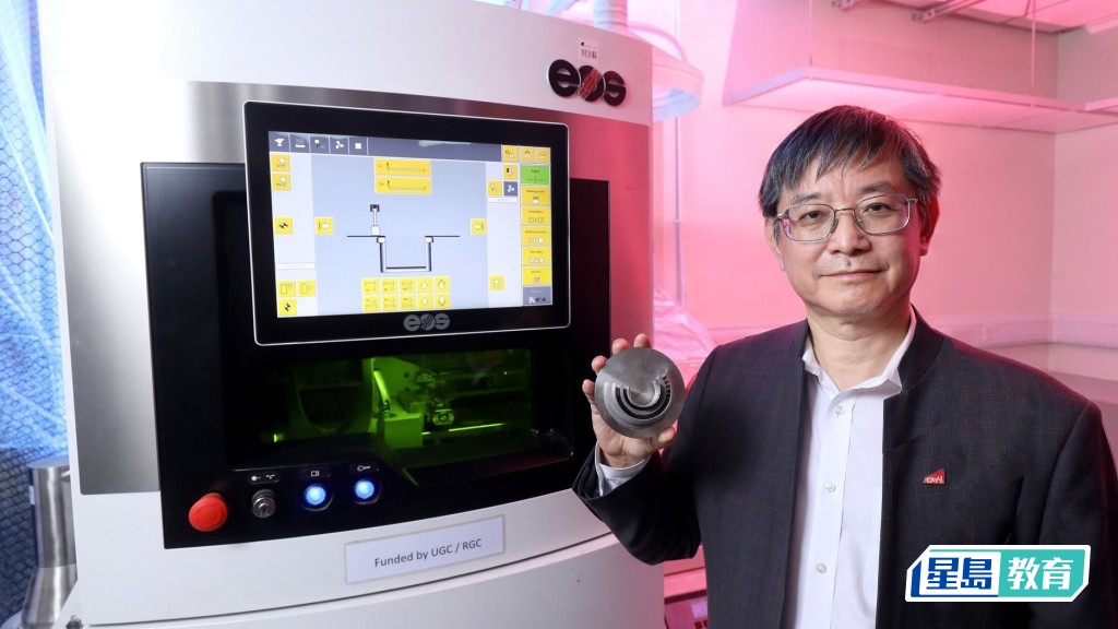 呂堅表示，CASM的願景是把香港建設成為世界領先的工業5.0製造創新樞紐。城大提供