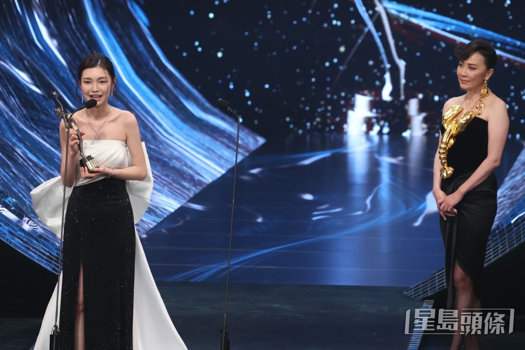 謝咏欣向幫過她的台前幕後致謝。  ​