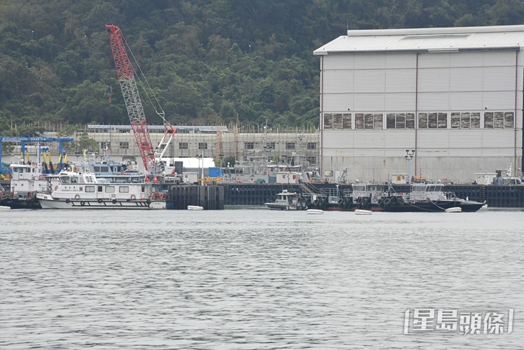 現場為昂船洲政府船塢。