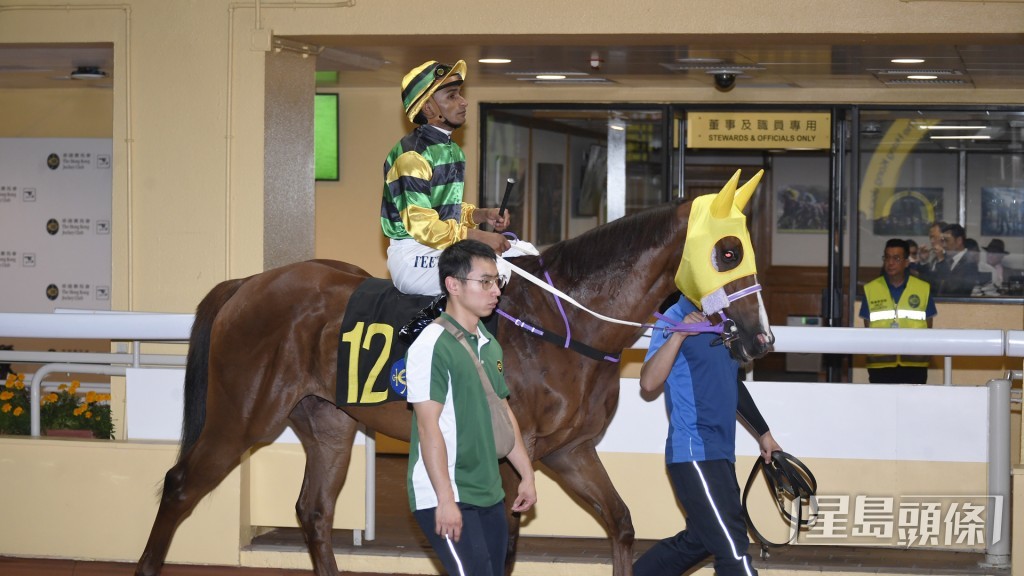 「多利神駒」曾在班德禮胯下贏得兩場頭馬。