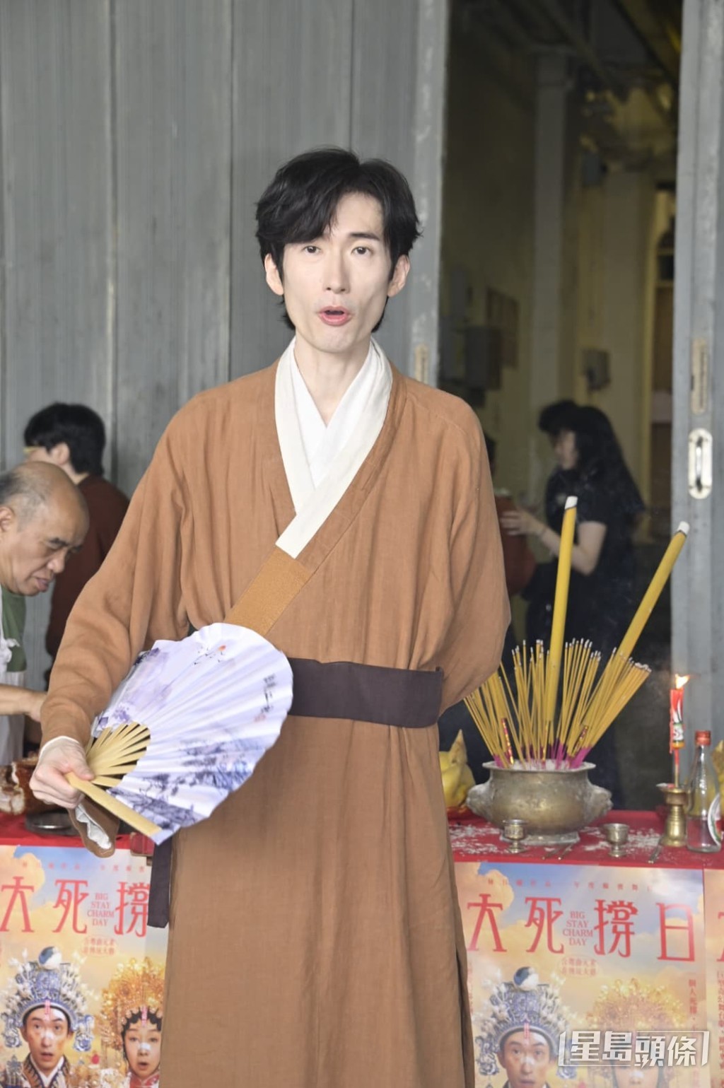 毛舜筠舞台劇綵排受傷林日曦自認元兇。 毛舜筠舞台劇綵排受傷林日曦自認元兇。