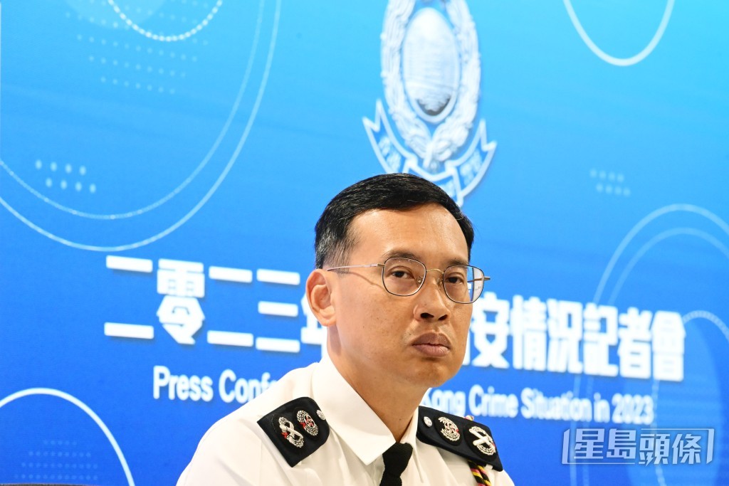 警务处副处长（管理）陈俊燊。资料图片